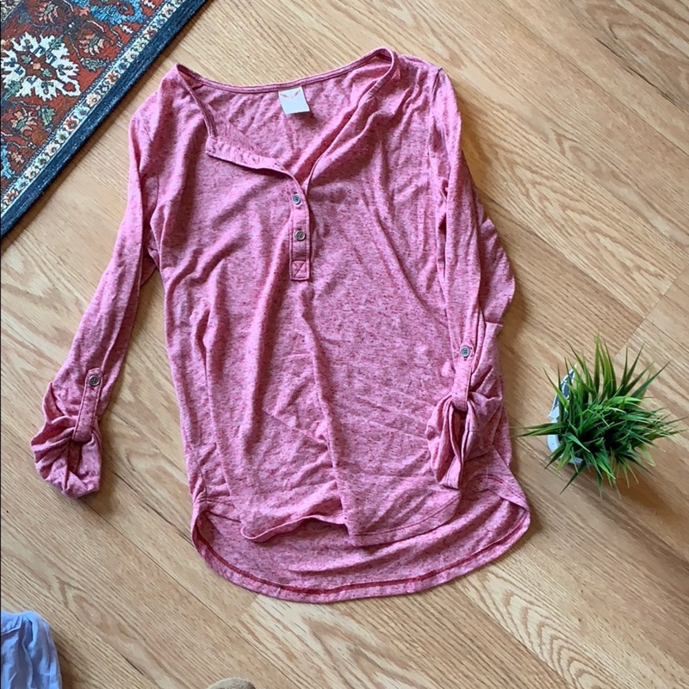 Pink/Red Henly top